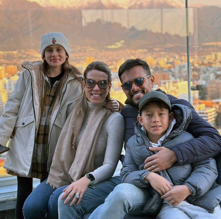 Dr. Antônio Ferreira com sua família
