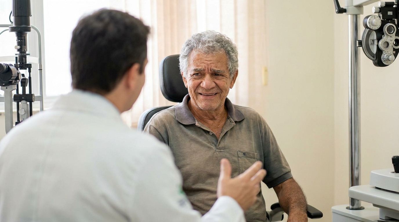 Posso operar catarata se tiver diabetes ou hipertensão?
